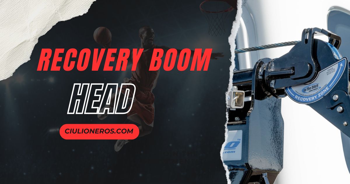 recovery boom head